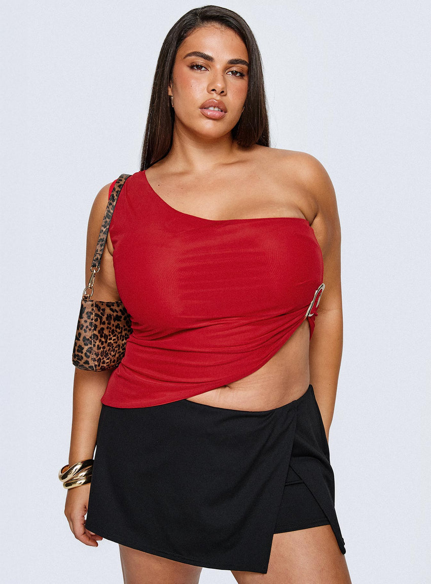 For The Thrill Skort Black Curve